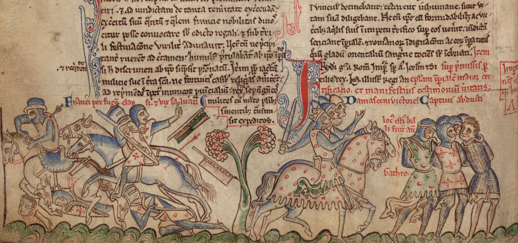 La Bataille de Beit Hanoun (Gaza) en 1239.