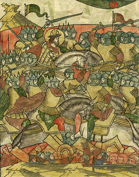 La bataille du Lac Peïpous dans la Chronique d'Ivan le Terrible