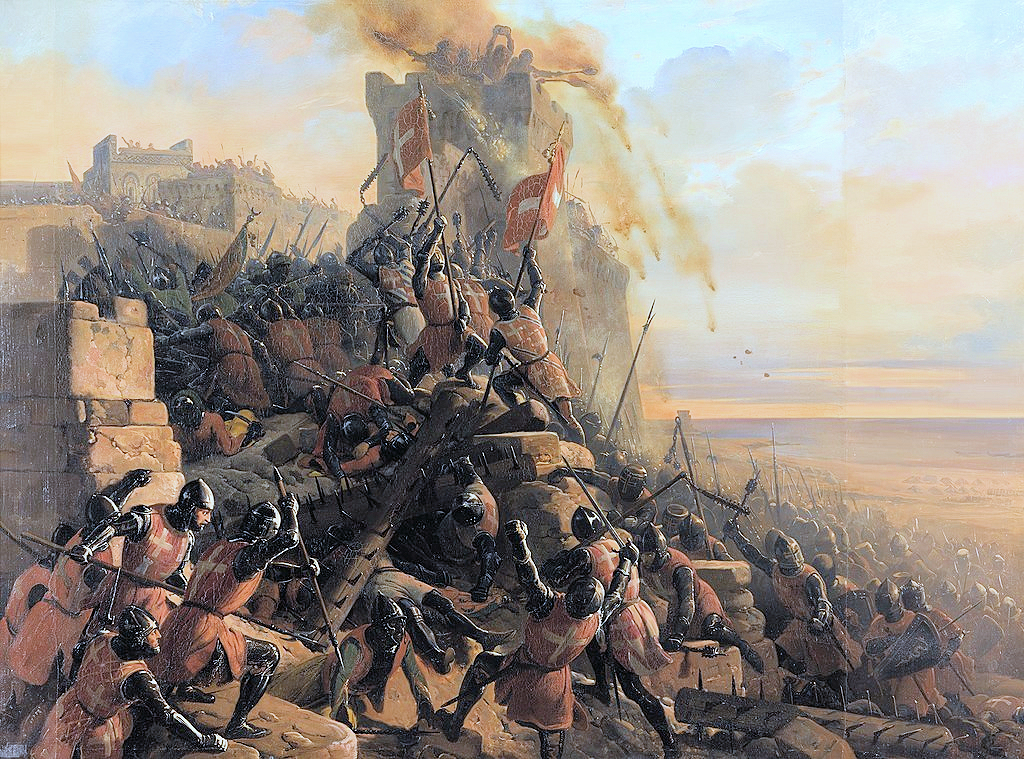  Assaut des chevaliers hospitaliers sur la ville de Rhodes en 1310