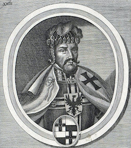 Source : Poczet Wielkich Mistrzòw Krzyzackich - Pawel Pizunski, Wydawnictwo 'Arenga'