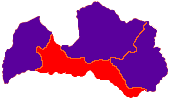 Lettonie, Région de Zemgale (Semigalie)
