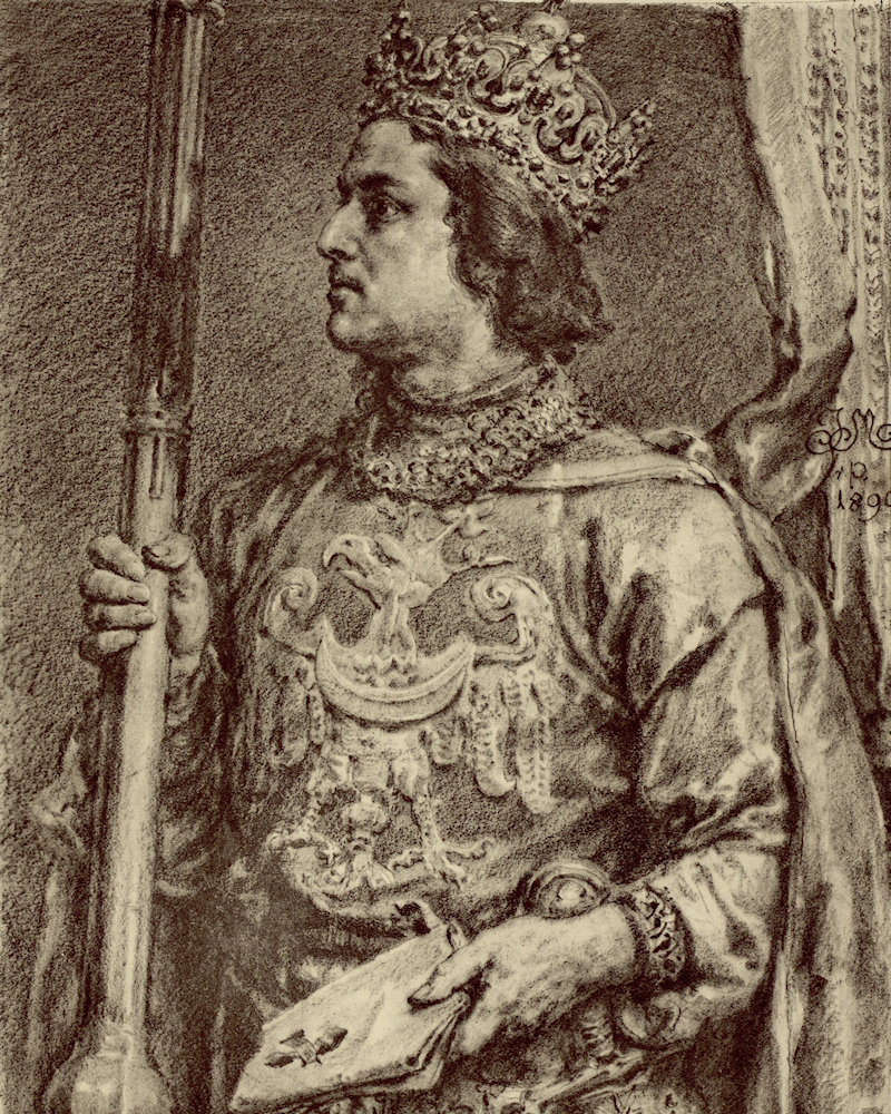 Przemysł II dans 'Poczet królów i książąt polskich'