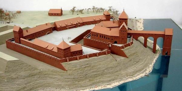 Maquette du château de Balga