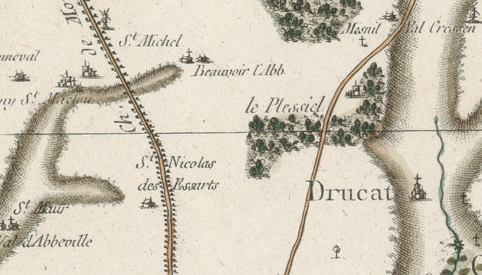 L'ancienne chapelle de la commanderie d'Abbeville