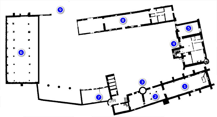 Plan de la commanderie