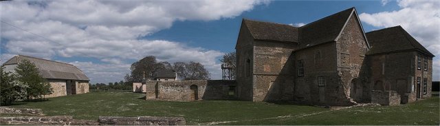 Panorama du domaine de Denny Abbey