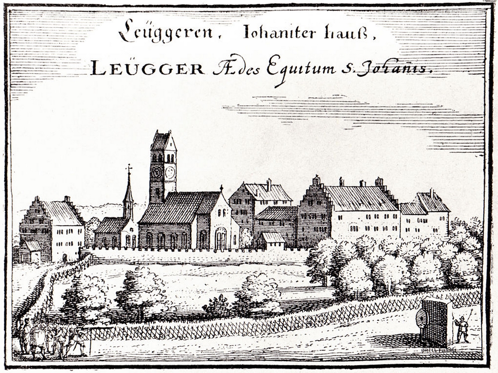 Dessin de la commanderie hospitalière de Leuggern