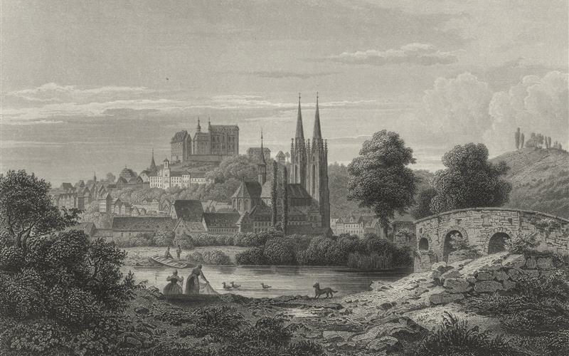 L'église Sainte Elisabeth et la commanderie teutonique de Marburg