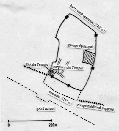 Représentation de l'implantation de la maison de Toulon - Damien Carraz